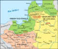 Polish and Lithuanian Conflict with Prussia. 1377-1435-es.svg