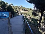 Pont de la carretera de les Aigües - Esplugues de Llobregat.