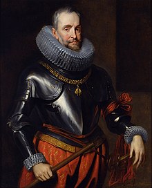 Ambrogio Spinola in un dipinto del 1628 di Antoon van Dyck.