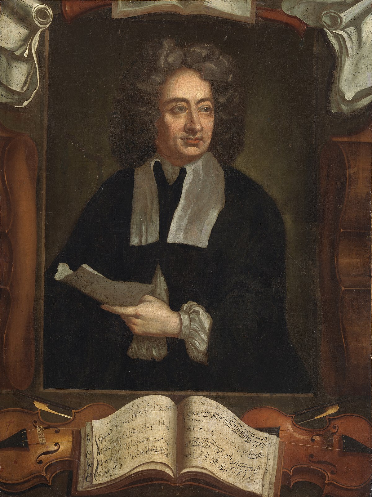 Portrait of Arcangelo Corelli (1653-1713), Composer and Violinist - Wikidata