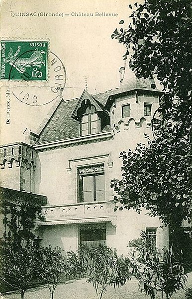 File:Quinsac - château Bellevue 1.jpg