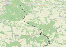 Spoorlijn Rethondes - La Ferté-Milon op de kaart