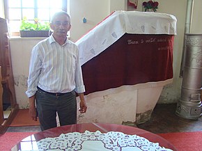 Pastorul reformat din satul Goreni; comuna Batoș: Csaba Rátoni