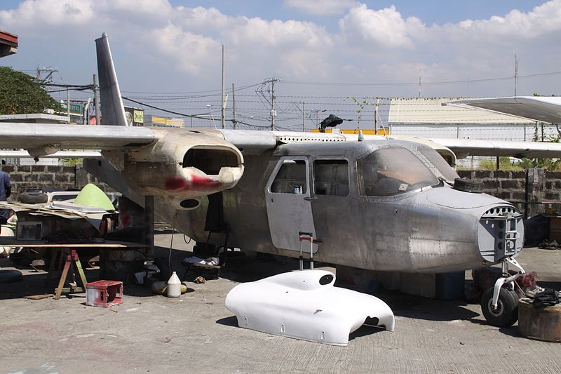 File:RP-C2132 BN-2 Islander In bare metal (7165549913).jpg