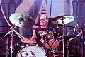 US Stoner Rock group Red Fang member John Shermann (Drums) at Wacken Open Air (2016), Blind Guardian Boulevard, (DEU) /// leokr.de for Wikimedia Commons