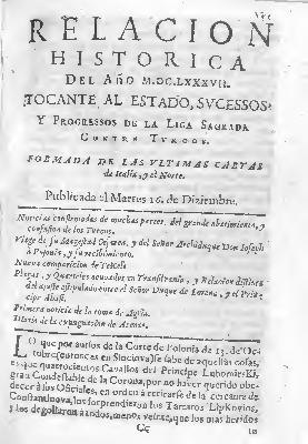 File:Relacion historica del año M.DC.LXXXVII - tocante al estado, sucessos, y progresos de la Liga Sagrada contra turcos, formada de las ultimas cartas de Italia, y el Norte (IA A10902829).pdf