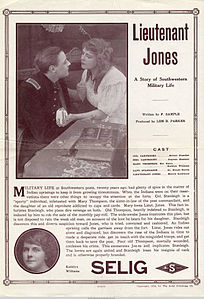 Eliberează pliantul pentru LIEUTENANT JONES, 1913.jpg
