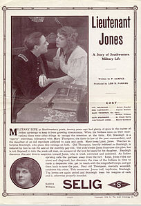 Dépliant de sortie pour le LIEUTENANT JONES, 1913.jpg