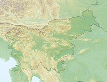 Relief Map: Slovenia