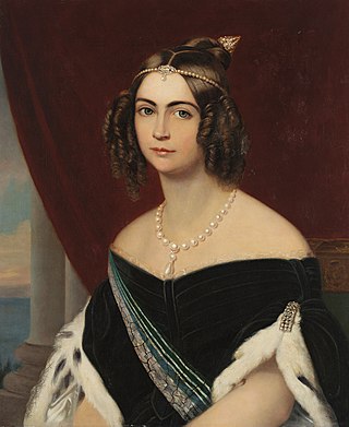 <span class="mw-page-title-main">Amélie of Leuchtenberg</span> Empress of Brazil from 1829 to 1831