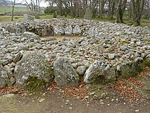 Ring-type cairn at Balnauran of Clava Ring Cairn.jpg