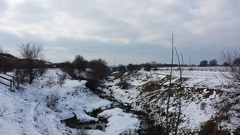 File:Rinnebäcksravinen, Lund, Scania, Sweden - March 2018.jpg