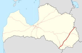 Krievijas robeža (Grebņeva)—Rēzekne—Daugavpils—Lietuvas robeža (Medumi)