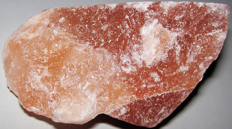 File:Rock salt (halitite) (Billianwala Salt Member, Salt Range Formation, Ediacaran to Lower Cambrian; Khewra Salt Mine, Salt Range, Pakistan) 11 (33275221442).jpg