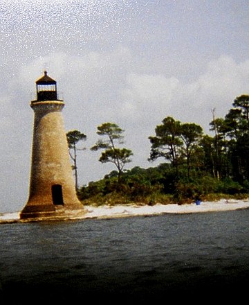 Round Island Light, Mississippi