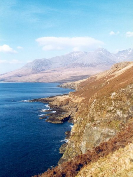 File:Rubha na Creige Moire on the shores of Loch Brittle. - geograph.org.uk - 328507.jpg