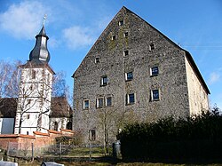 Лютеранская церковь Святых Эрхарда и Якова Старшего и замок
