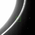 Un segment de inel luminos supraexpus de Saturn în colţul din stânga sus. Aproape de marginea din dreapta a inelului este un punct luminos.