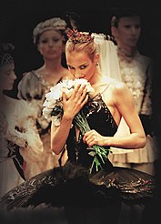 Irina Kolesnikova, prima ballerina of the St Petersburg Ballet Theatre SL Irina Kolesnikova as Odile Photo KT.jpg