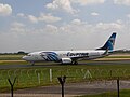 Boeing 737-800 SU-GDB at Manchester Airport