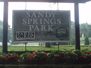 Sandy Springs Park public park in Maryville, Tennessee