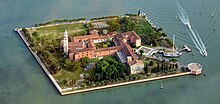 San Lazzaro degli Armeni, Venice aerial photo 2013.jpg