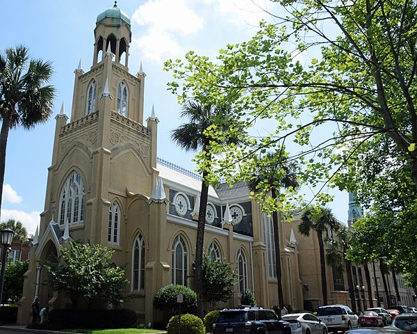 Image: Savannah GA USA Congregation Mickve Israel side