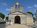 Français : Eglise de Savignac-de-l'Isle, Gironde, France