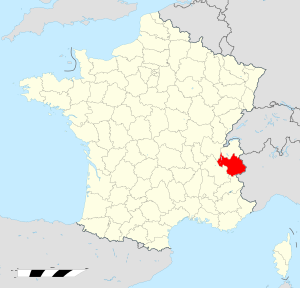 Savoie departement locator map.svg