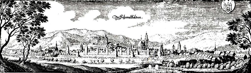 Der Schmalkaldische Bund oder  Schmalkaldische Liga 1024px-Schmalkalden-1645
