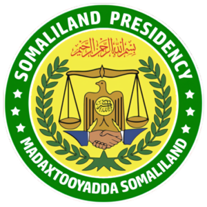 Seal of the President of the Republic of Somaliland.png