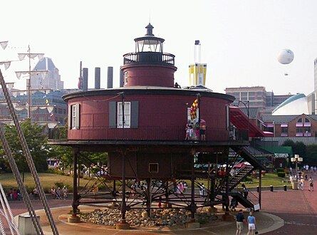 Seven Foot Knoll Lighthouse, Baltimore