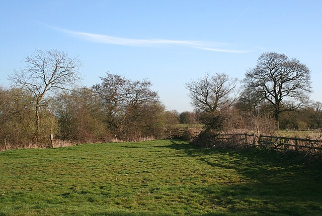 Farmland south of Crewe