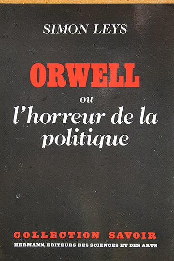 Orwell ou l’Horreur de la politique