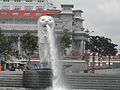 Merlion - D'Symbol vu Singapur