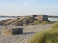 Un bunker sur la plage.