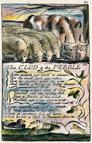 <span class="mw-page-title-main">The Clod and the Pebble</span> Poem by William Blake