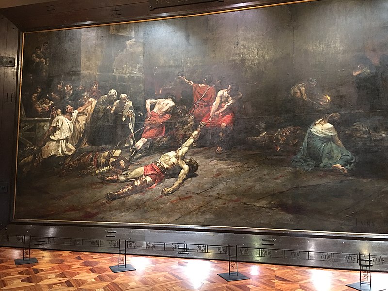 File:Spoliarium of Juan Luna displayed at Philippine National Museum of Fine Arts.jpg