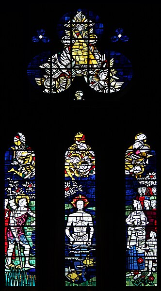 File:St James, New Bradwell - Stained glass window - geograph.org.uk - 5117015.jpg