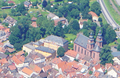 Fürstlich-Leiningensche Palais Amorbach (links Bildmitte)