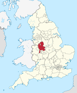 Staffordshire - Location