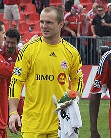 Frei with Toronto FC in 2010 Stefan Frei.jpg