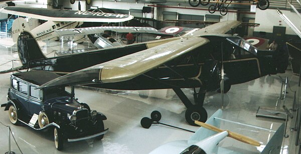 Stinson SM-6000B Airliner trimotor of 1931 airworthy at the Weeks Museum, Polk City, Florida in April 2007