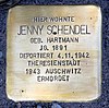 Stolperstein Grolmanstr 20 (Charl) Jenny Schendel.jpg