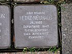 Stolperstein für Heinz Neuhaus