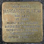 Stolperstein für Margarete Flatow