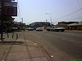 English: Street scene in Libreville, Gabon Deutsch: Straßenszene in Libreville, Gabun