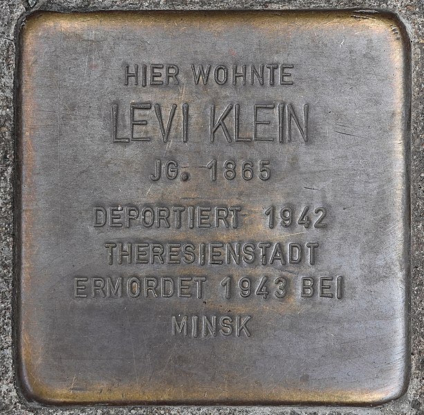 File:Sundern-Stolperstein-LeviKlein-Hauptstr108-1-Asio.JPG