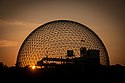 Richard Buckminster Fullers Biosphère in Montreal