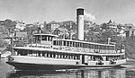 Sydney Ferry KIRAWA Mosman Bay Anfang der 1950er Jahre